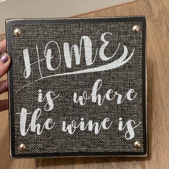 “Home is where the wine is” sign - Picture 6 of 6